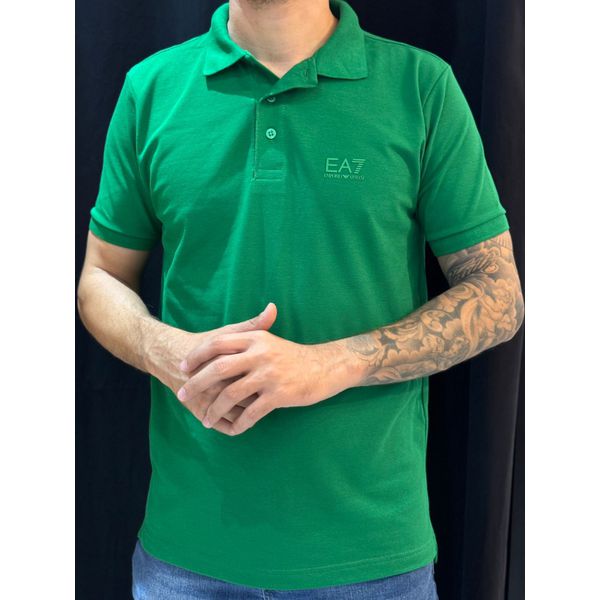 Polo Premium EA7 - Verde