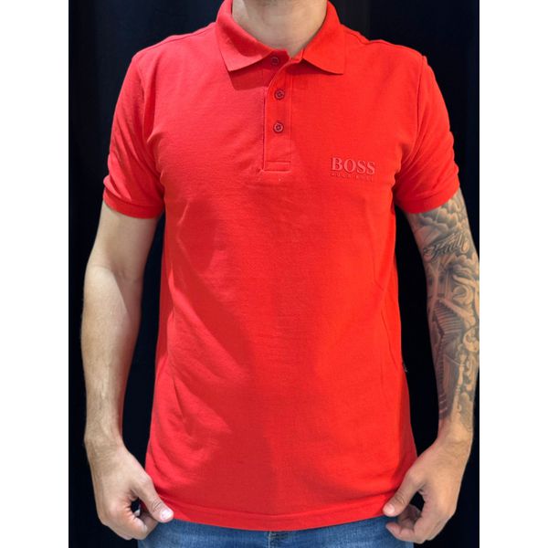 Polo Premium Bss - Vermelho