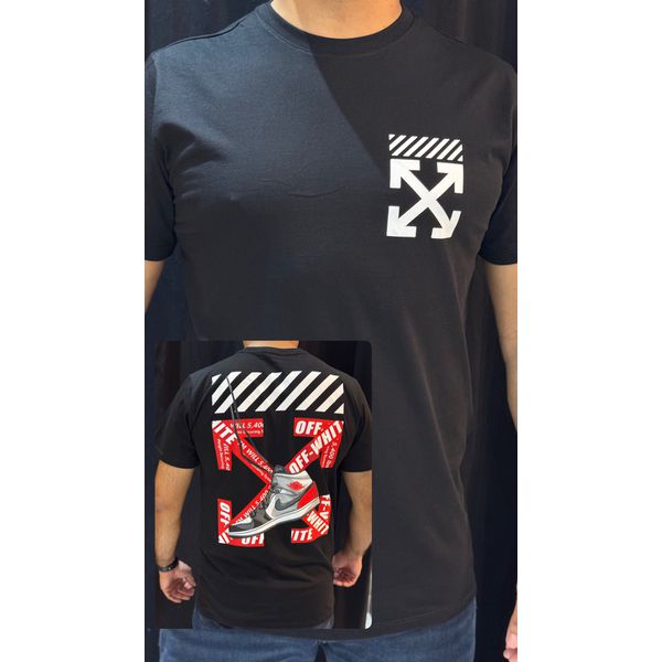 Camiseta Peruana Off White - Preto 