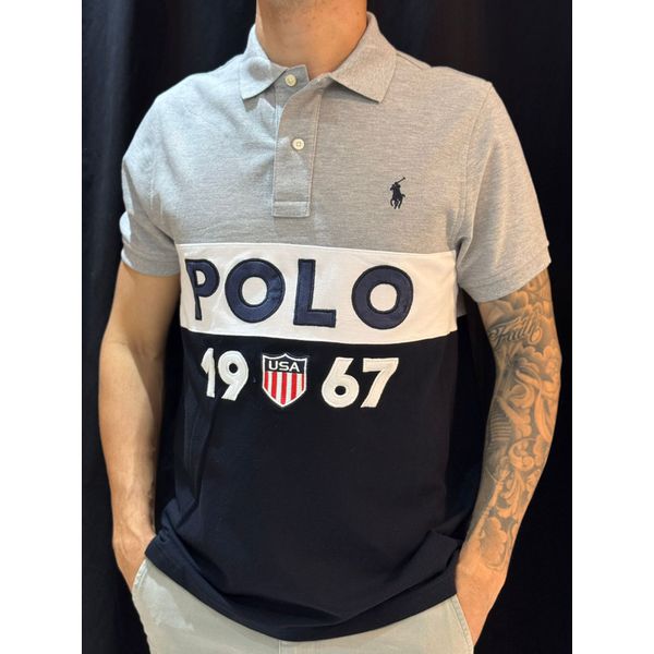 Polo Peruana Ralph - cinza