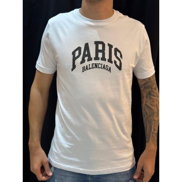 Camiseta Premium Balenciaga - Branco