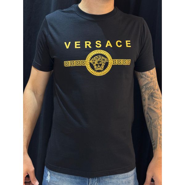 Camiseta Premium Versace - Preto