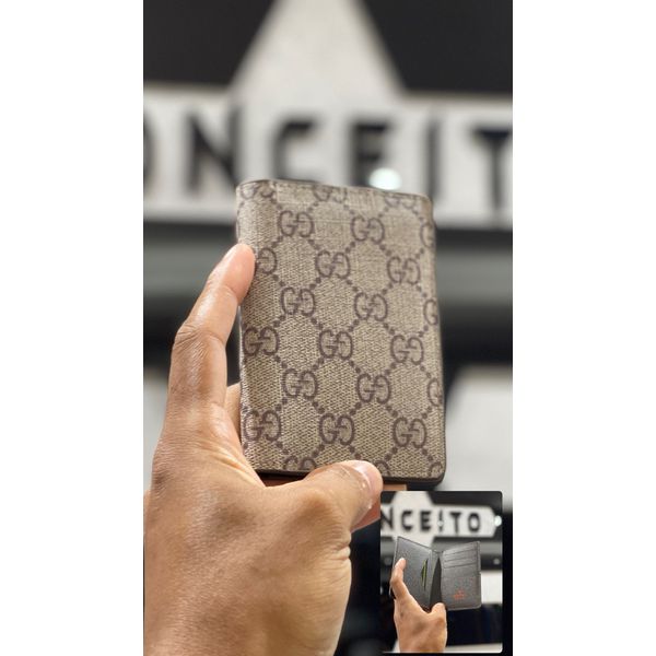 Porta Cartão Gucci - Bege