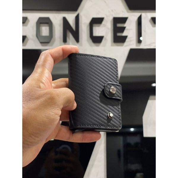 Porta Cartão Mont Blanc - Preto