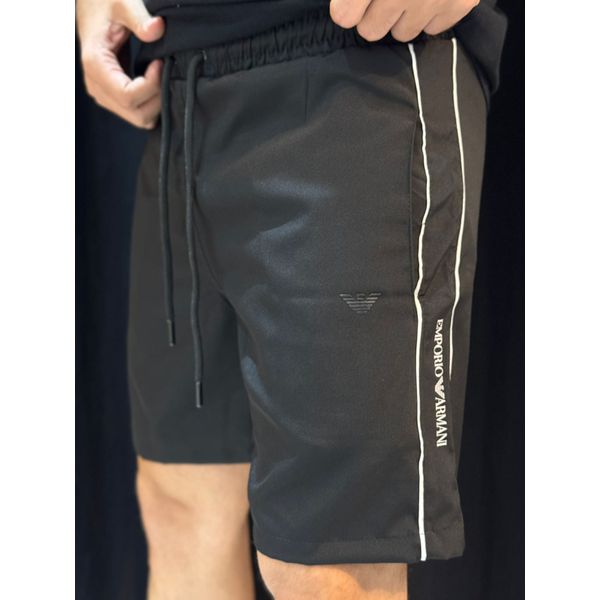 Short Griffe Emporio - Preto