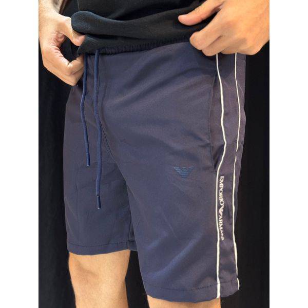 Short Griffe Emporio - Azul