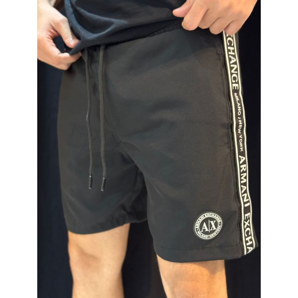 Short Griffe Ax - Preto