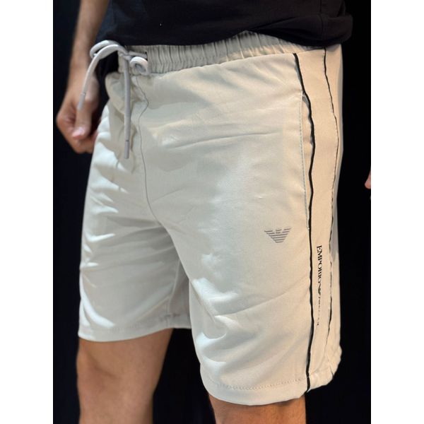 Short Griffe Emporio - Cinza