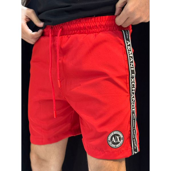 Short Griffe Ax - Vermelho