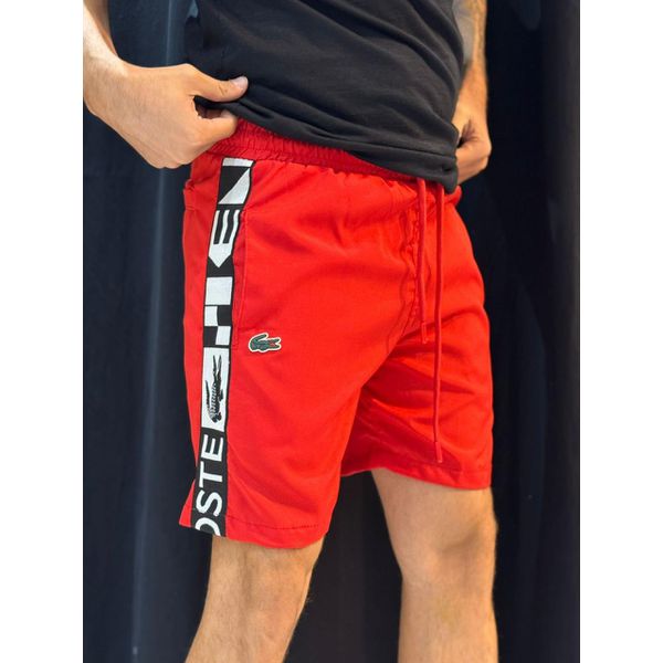 Short Griffe Lcst - Vermelho