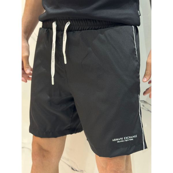 Short Griffe Arman - Preto