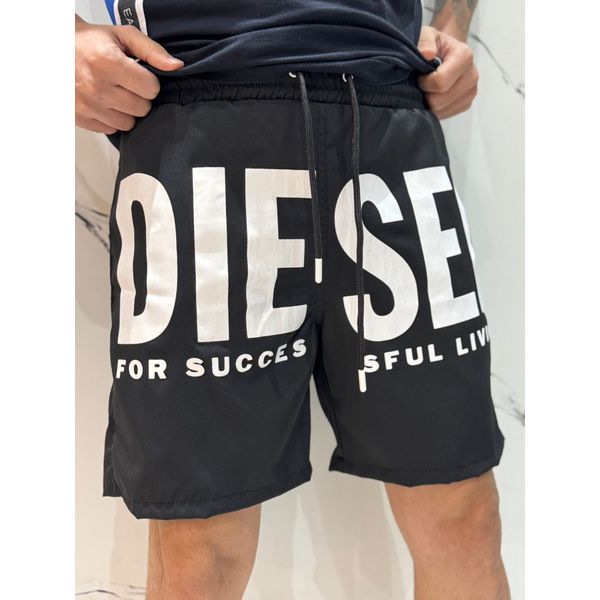 Short Griffe DSL - Preto