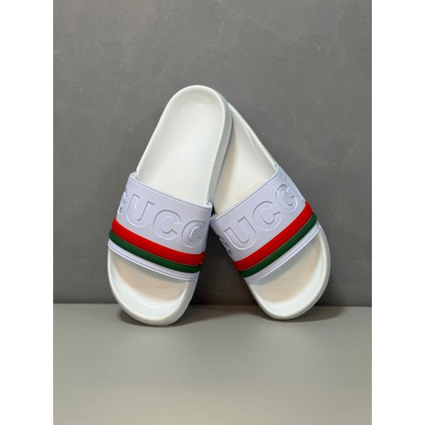 Chinelo Slide Gucci - Branco