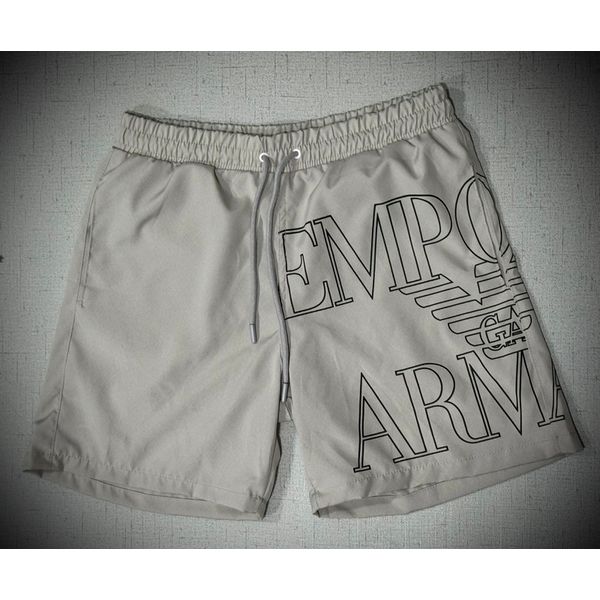 Short Griffe Emporio - Cinza