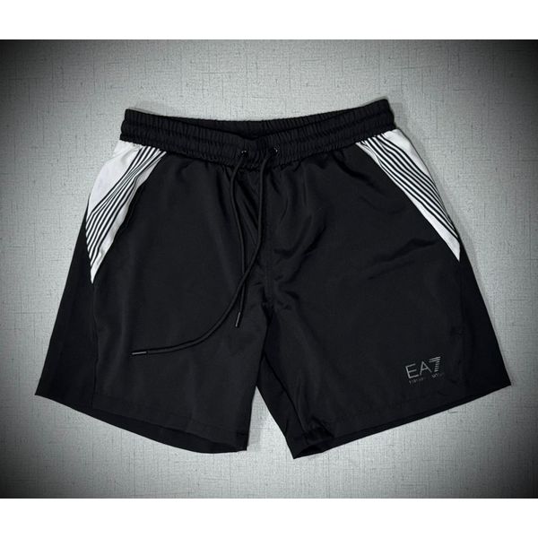 Short Griffe EA7 - Preto