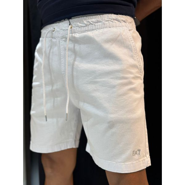 Short Sarja EA7 - Branco