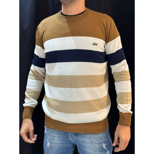 Suéter Premium Lcst - Bege/Branco