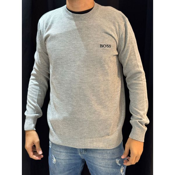 Suéter Premium Bss - Cinza 