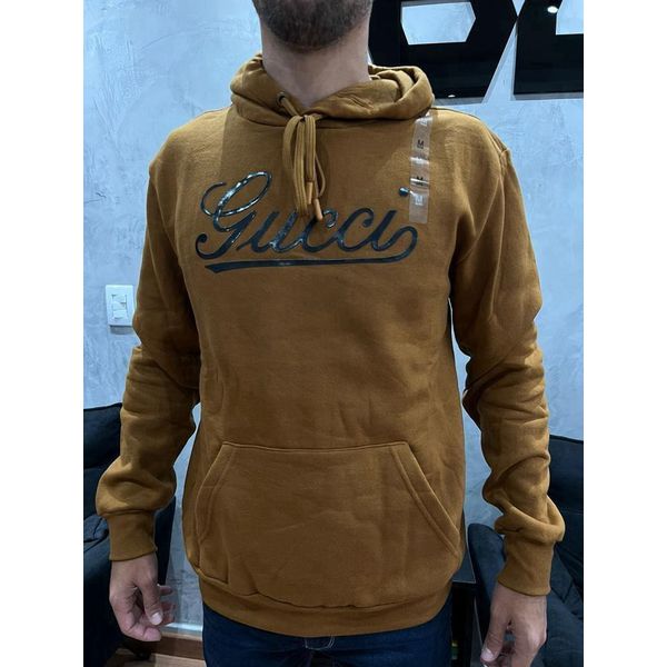 Blusão Moletom Gucci Caramelo