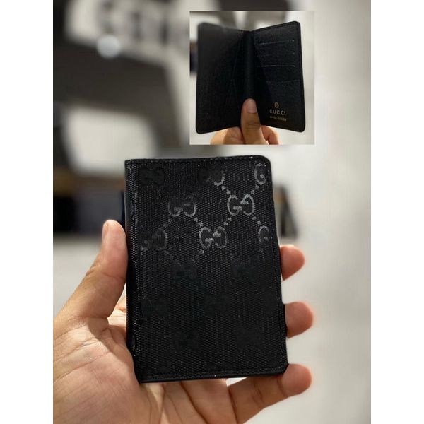 Porta Cartão Gucci Preto Chines