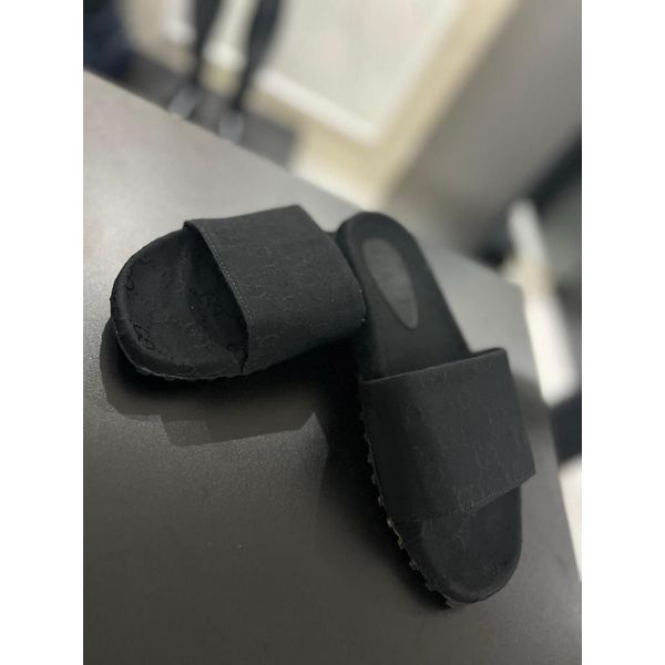 Chinelo Slide Gucci Preto