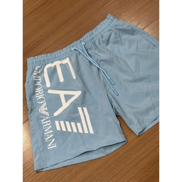 Short Griffe EA7 Azul Claro