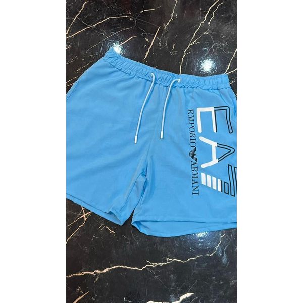 Short Griffe EA7 Azul