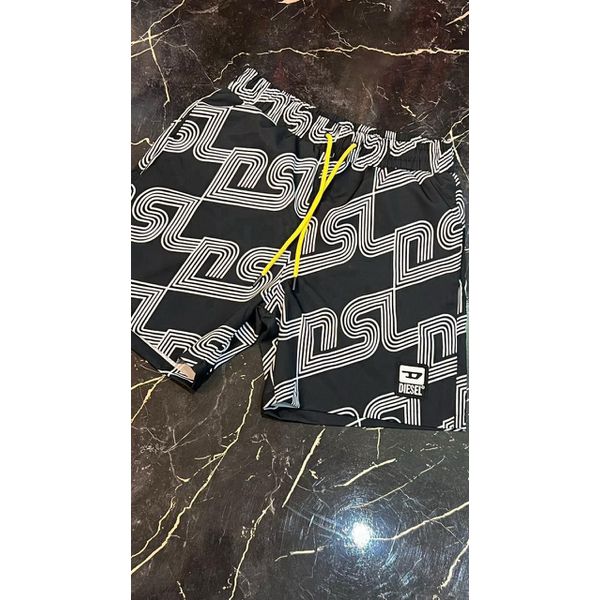 Short Griffe DSL Preto