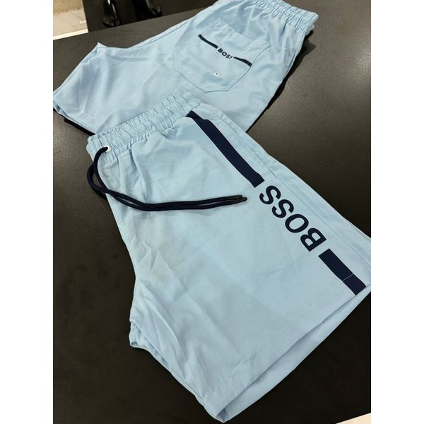 Short Griffe BSS Azul Claro
