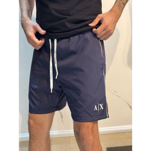 Short Griffe AX Azul Escuro