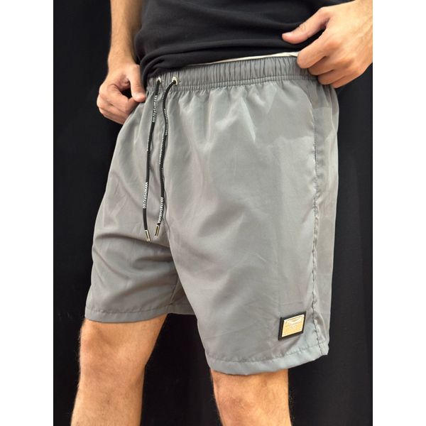 Short Ultra Griffe Forrado DG Cinza