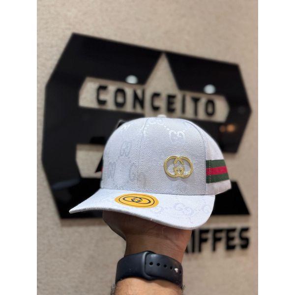 Boné Gucci Branco