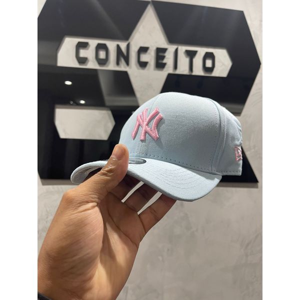 Boné New Era Azul/Rosa