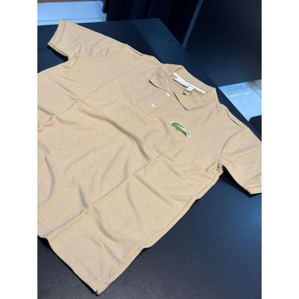 Polo Peruana Lcst Bege Escuro