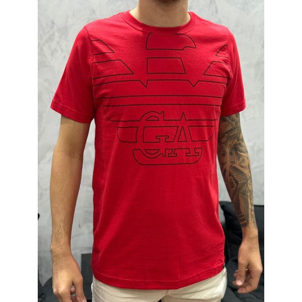 Camiseta Premium Armani Vermelho