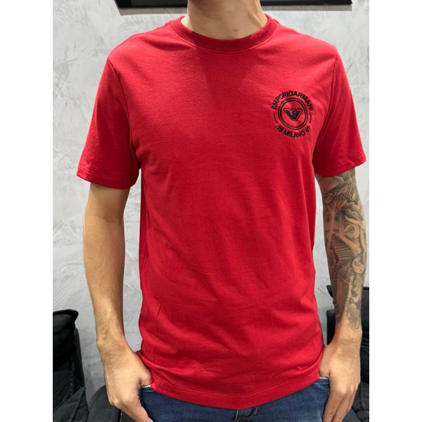 Camiseta Premium Armani Vermelho