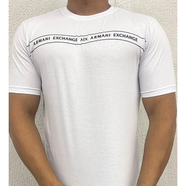 Camiseta Premium Armani Branco