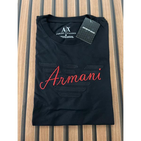 Camiseta Premium Armani Preto