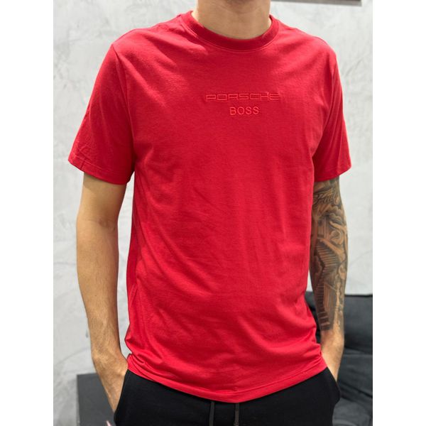 Camiseta Premium Bss Porsche Vermelho