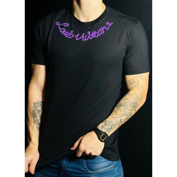 Camiseta Premium Lv Preto
