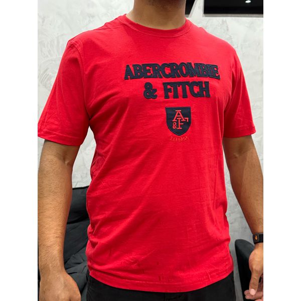 Camiseta Premium Abercombrie Vermelho