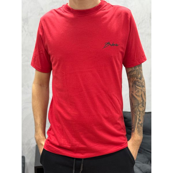 Camiseta Premium Balmain Vermelho
