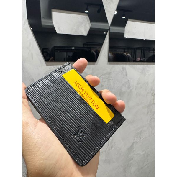 Porta Cartão LV Preto