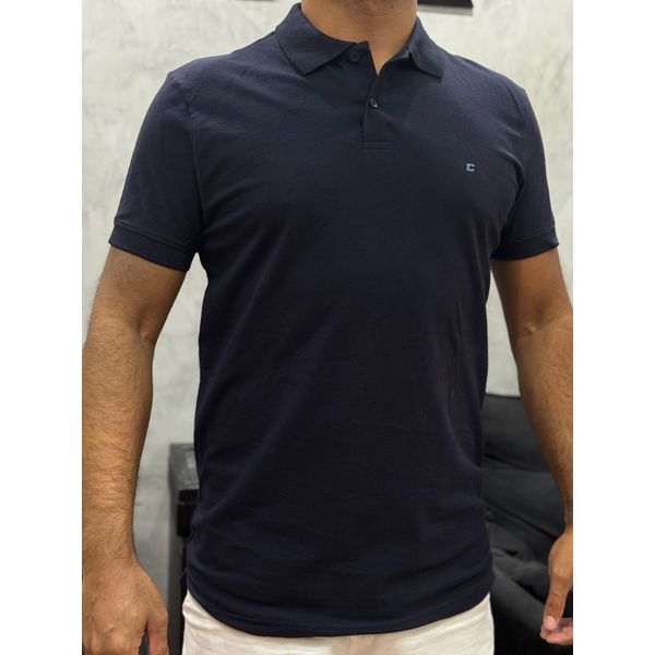 Polo Premium Colcc - Azul
