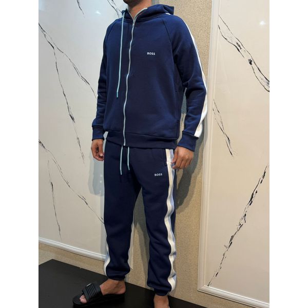Conjunto Moletom Bss - Azul