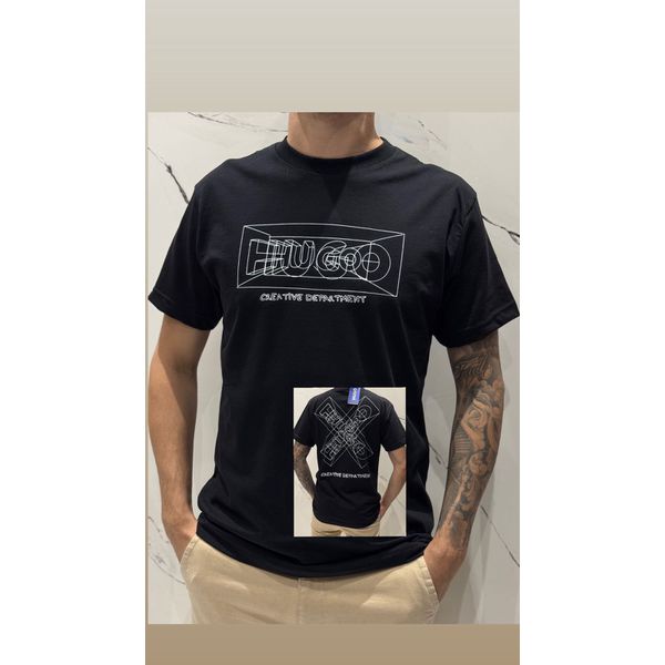 Camiseta Peruana Hugo - Preto