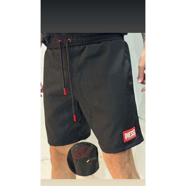 Short Griffe DSL - Preto