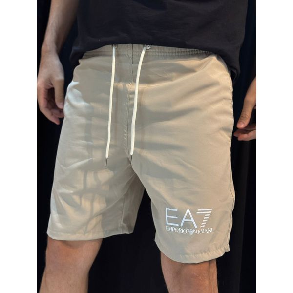 Short Premium EA7 - Bege