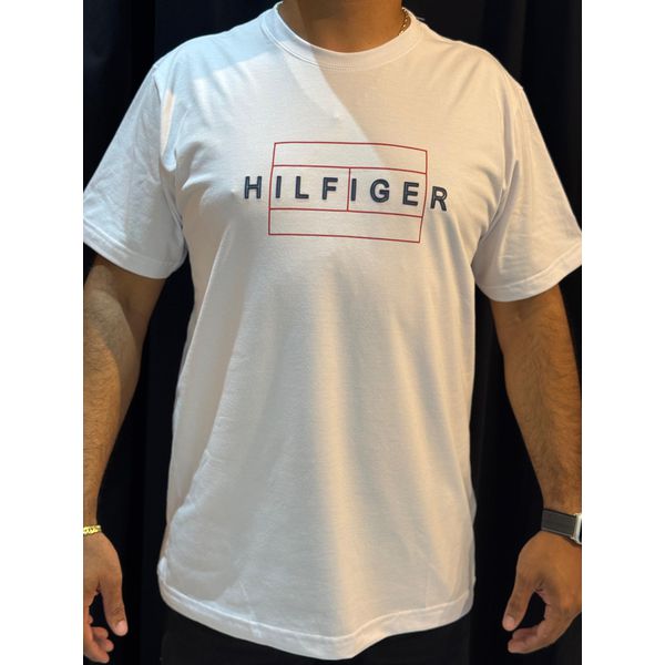Camiseta Egípcia Big TH - Branco
