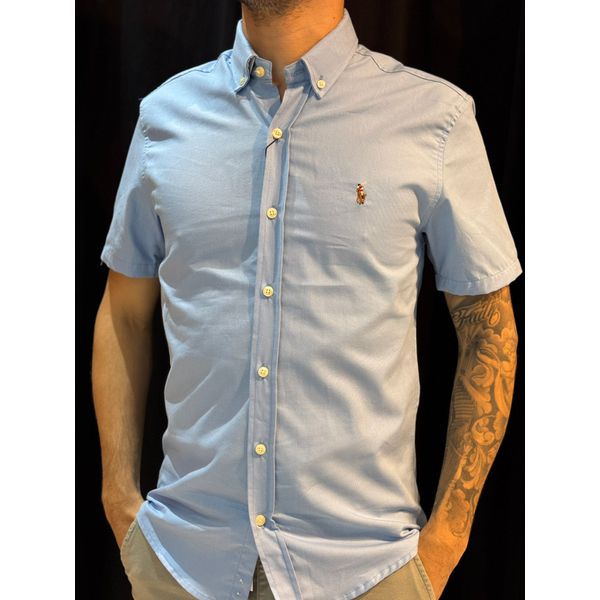 Camisa Social Ralph - Azul Claro